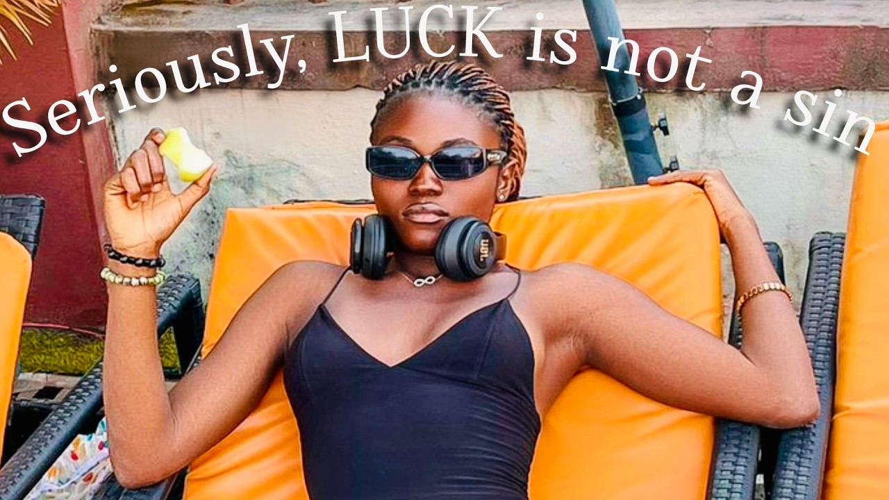 “You’re just lucky” okay  What’s wrong with being lucky?