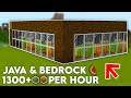 EASY Automatic Melon Farm and Pumpkin Farm in Minecraft! (Bedrock &amp; Java) - Minecraft Tutorial