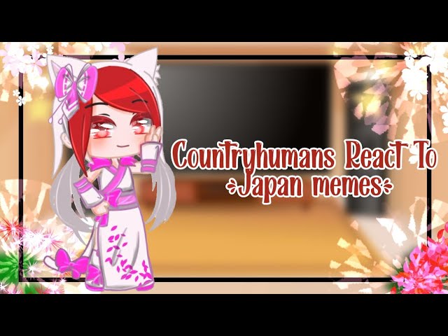 CountryHumans react to «Japan(TikTok)»°, °No words°