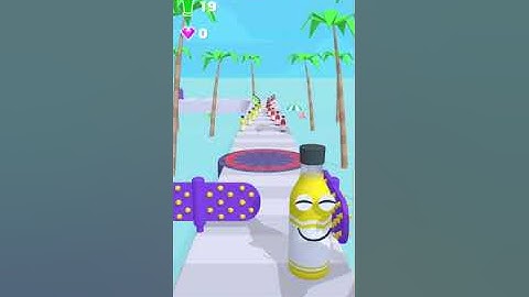 Juice run All Levels Mobile Walkthrough Gameplay IOS,Android Body Run 3D Game Runner