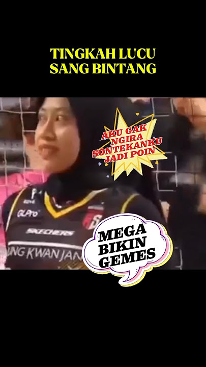 KOCAK ABIS‼️ TINGKAH LUCU MEGAWATI HANGESTRI SAAT MENYONTEK BOLA BIKIN KETAWA #megawati #lucu