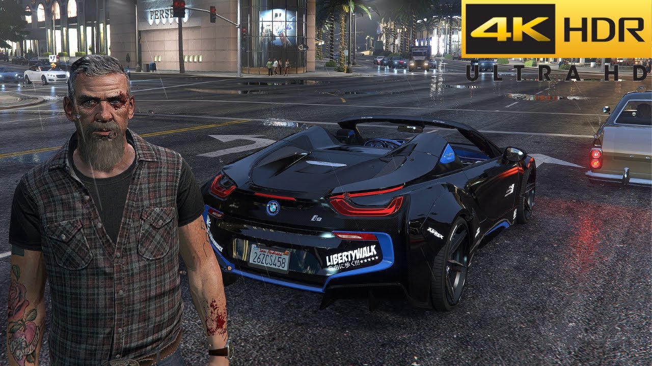 GTA 5 Special CARS BMW I8, M5, X7 🔥 Ultra Graphics Resolution 4K 3080