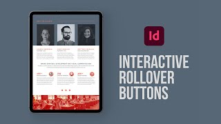 Celebrity Create interactive rollover buttons in Adobe InDesign Profile