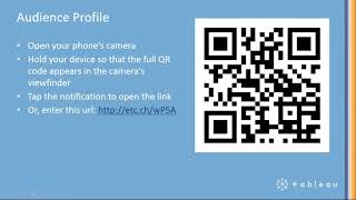 Virtual Wisconsin Tableau User Group: October 31