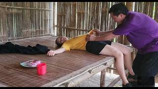 Full video : The life of a single mother building her daily life in a bamboo house