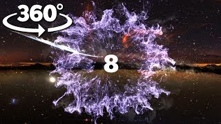 COUNTDOWN EXPLOSION 360° ShockWave ( v 597 ) 10 to 1 VR TIMER with Sound Effects 4k