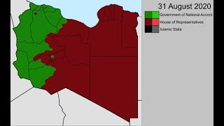 The Second Libyan Civil War: Every Day (May 2014 - Aug 2020)