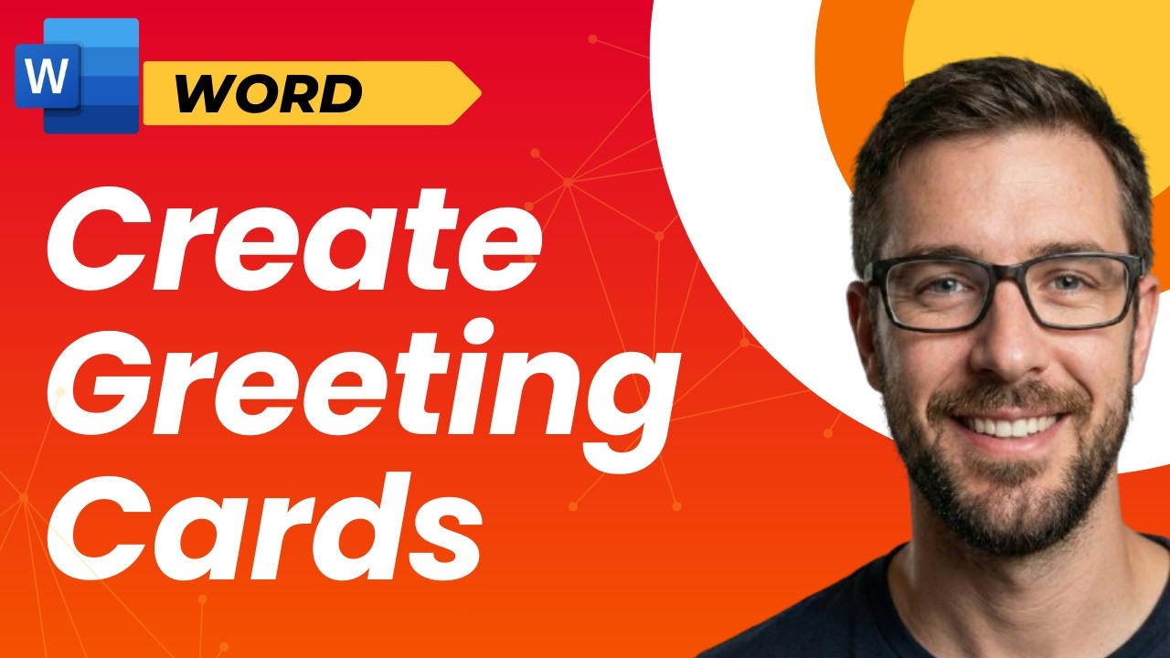 How To Create Greeting Cards In Microsoft Word [2026 Guide] - YouTube