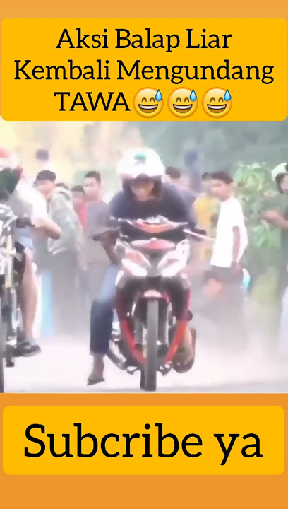 Balap Liar Yang Gokil #viral #lucu #shorts