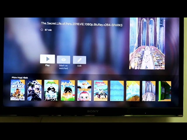 Apple TV đọc HD với ứng dụng Infuse Pro