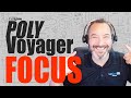 Poly Voyager Focus UC in my Home Office - Mic and Wireless Range Tests