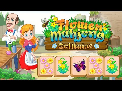 Игра u0022Цветочный Маджонг Пасьянс u0022 (Flower Mahjong Solitaire) - прохождение