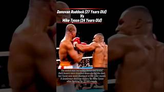 A Very Hard Punch 🥊💪 Mike Tyson VS Donovan Ruddock #boxing #new #knockout #shorts