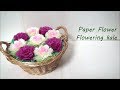 （ペーパーフラワー）簡単！葉牡丹の作り方【DIY】(Paper Flower) Easy!How to make flowering kale