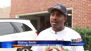 Man Giving Christmas Gifts To The Homeless
