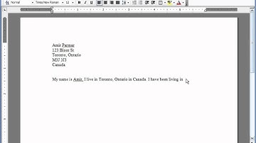 MS Word 2003 Basic 1 (Enter/Delete text, Save files)