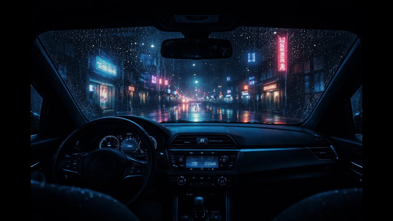 Echo: Midnight Static | Drive Through the Rain  Ambient Lo Fi