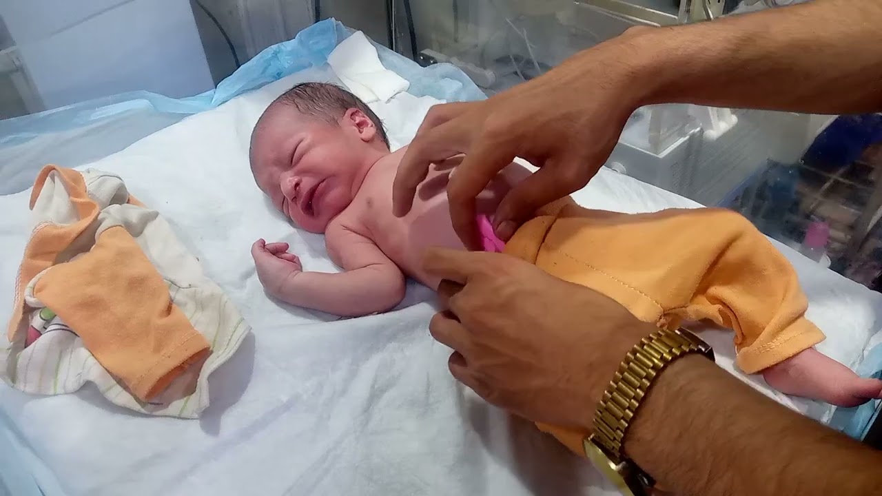 Brave Baby with Birth Asphyxia & NNJ | Discharge to NICU + Cute Dress Changing