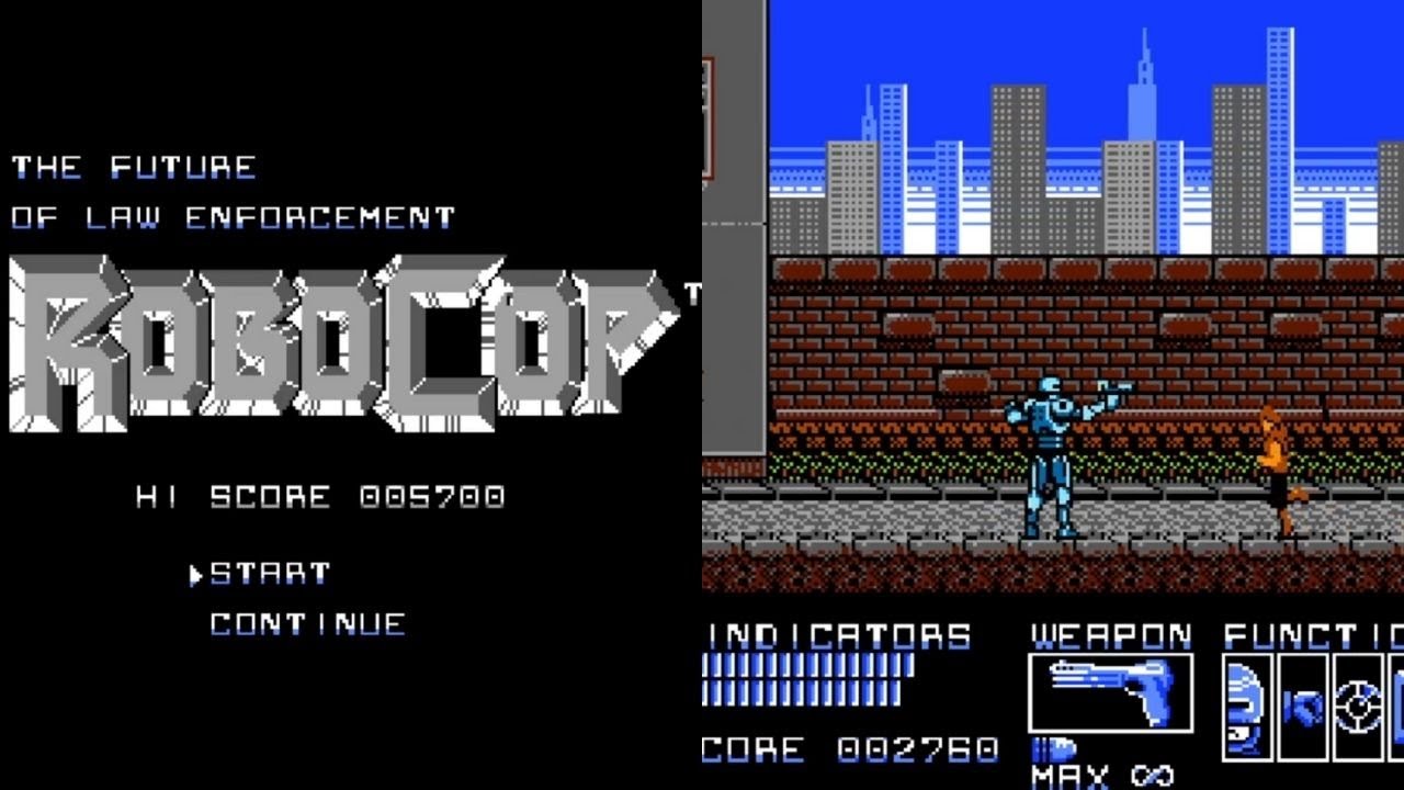 Robocop Original - NES - Sebo dos Games - 10 anos!