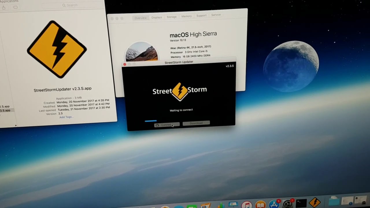 Street Storm STR-6000BT Signature Edition, обновление на Mac