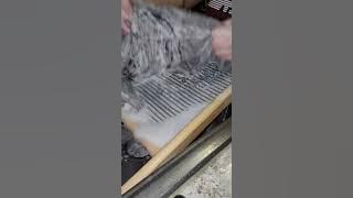 1 way to hand wash laundry using washboard