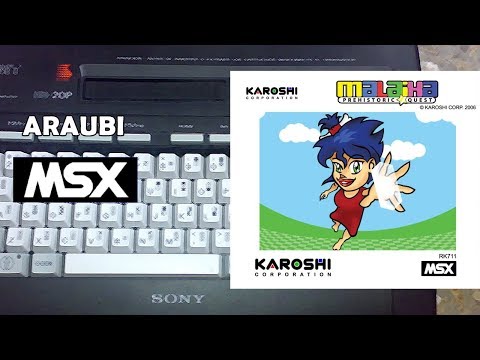 Malaika Prehistoric Quest (Karoshi, 2006) MSX [527] Walkthrough