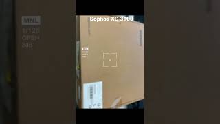Sophos XG Firewall 3100 unboxing