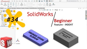 SolidWorks | 34 | Beginner | Indent