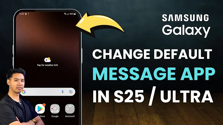 How To Change Default Messaging App On Samsung Galaxy S25 / S25 Ultra