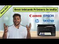 Best Ink Tank Printers in India 2021 | Home Use Inktank Printers With WiFi 🔥 HP 🔥 Canon 🔥 Epson 🔥