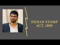 Indian Stamp Act, 1899