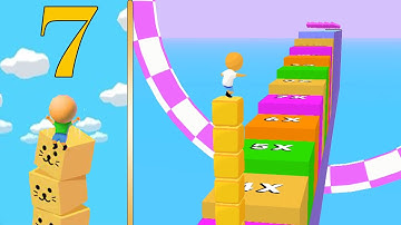 Cube Surfer! (IOS/Android) Gameplay Walkthrough All Levels Eps 7 #Shorts
