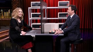 Adele and Jimmy Fallon Face Off in Epic 'Box of Lies' Battle