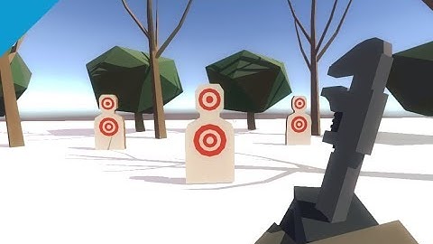 [Unity 3D] FPS Zombie Survival Game Update #3 - Melee, Guns & Pickups (Low Poly Survival Game)