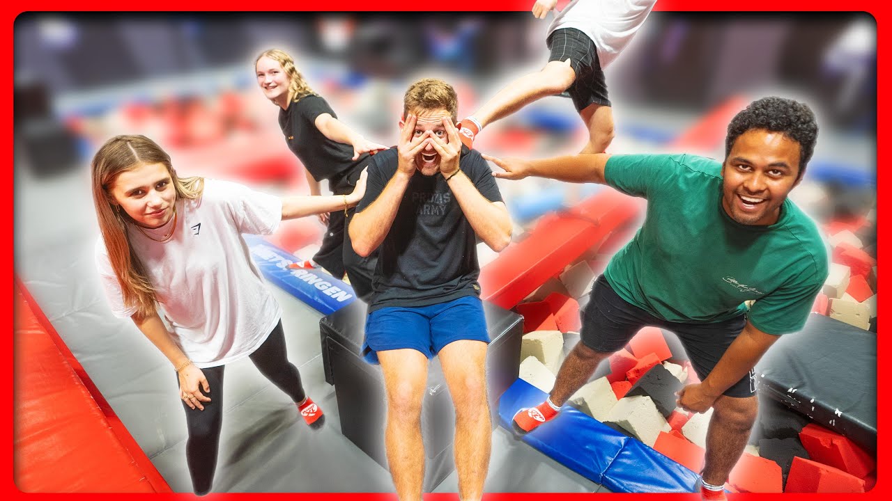 10 TELLEN IN DE RIMBOE IN TRAMPOLINEPARK!