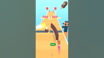 Sweet Popsicle Stack Run🍦Level 33 Gameplay 🎮 #shorts #gaming #youtubeshorts