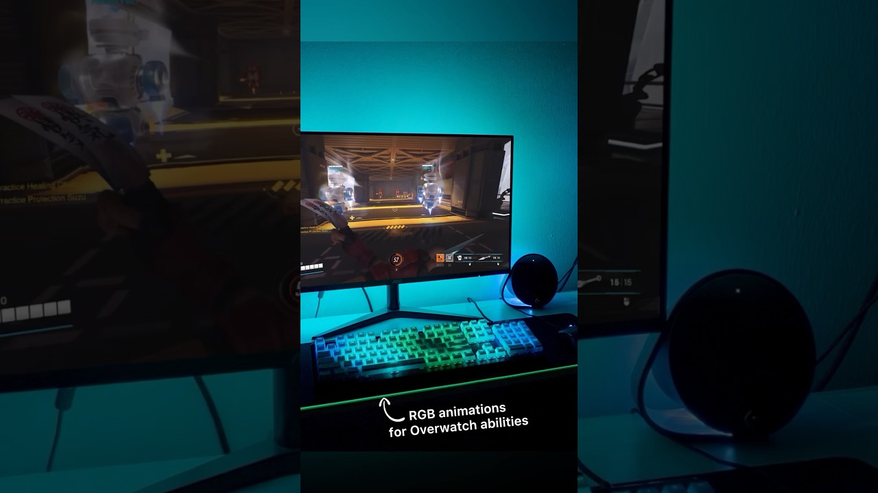 RGB animations for Overwatch abilities