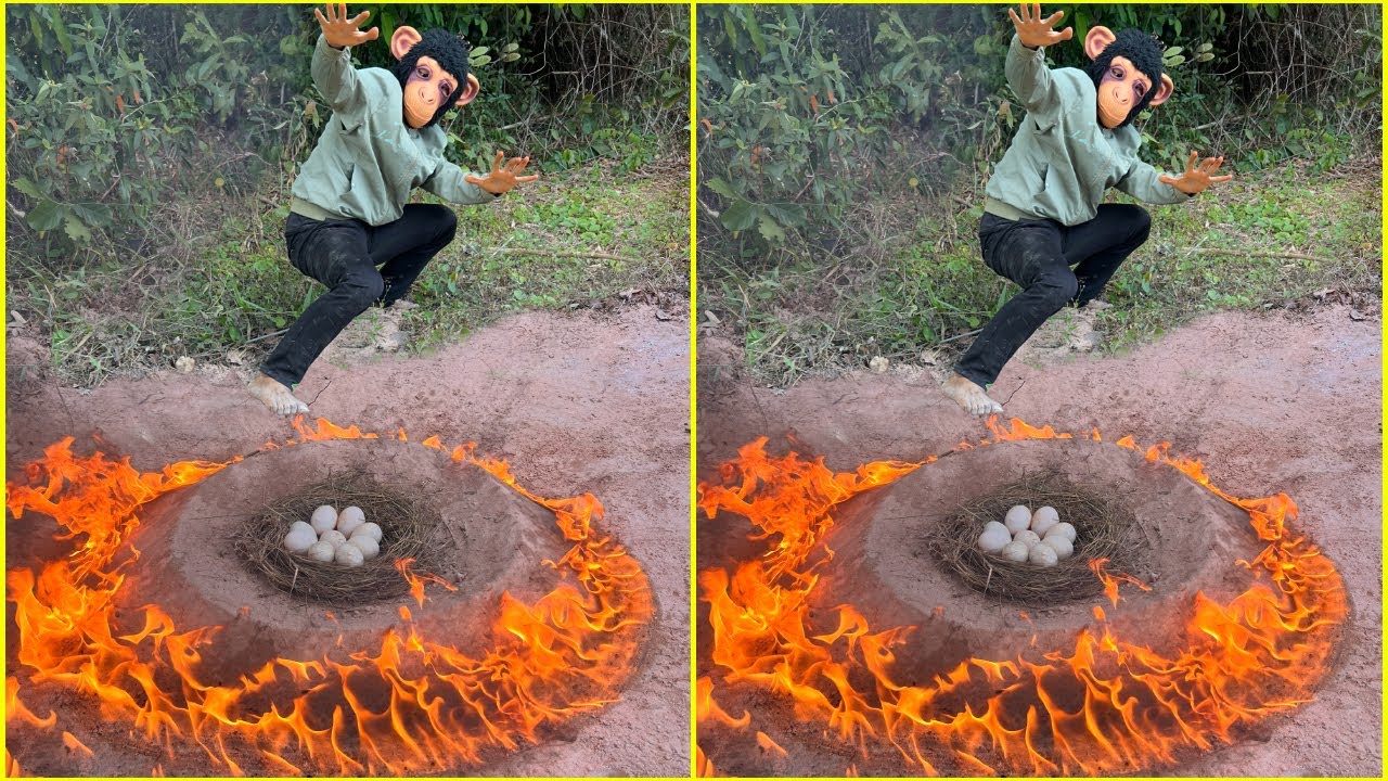 Outdoors Skills: Clever and Useful idea With Single King Kong in forest 