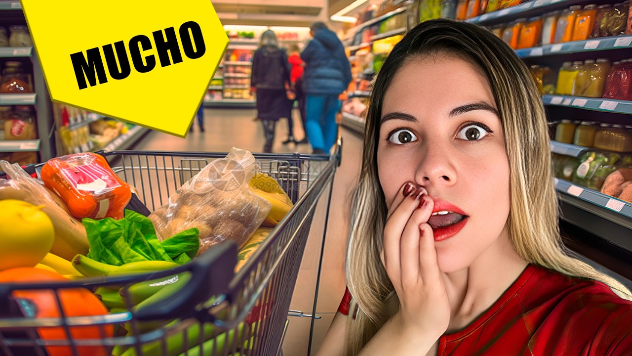 🇨🇺 Compré toda la COMIDA DE UN MES para vivir en Chile 🇨🇱