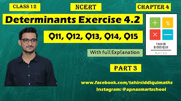 Class 12 Maths Determinants Chapter 4 Exercise 4.2 Part 3