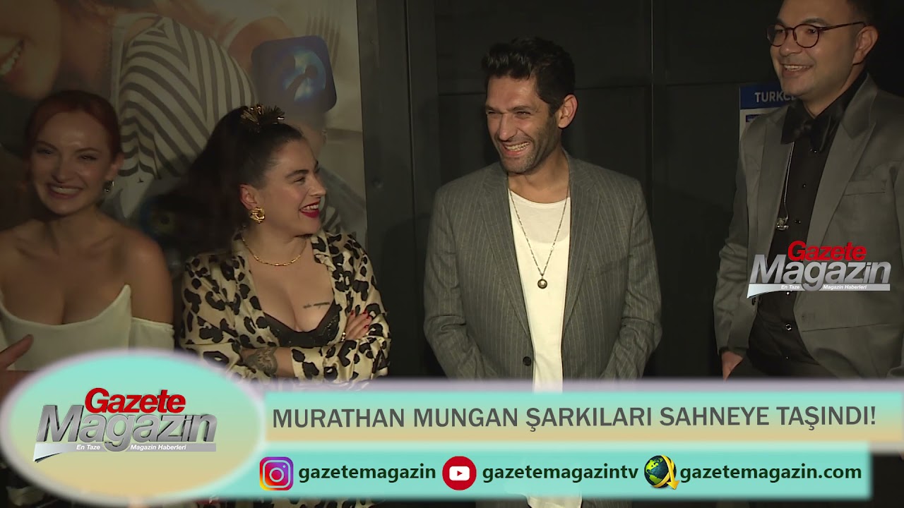 URAZ KAYGILAROĞLU, PELİN AKİL ve DENİZ TANSEL ÖNGEL, MURATHAN MUNGAN ŞARKILARNI SAHNEYE TAŞIDI!