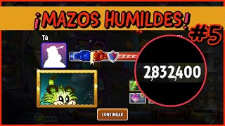 Mazos Free Arena - Sala De Entrenamiento Hierba Tigre Plants Vs Zombies 2