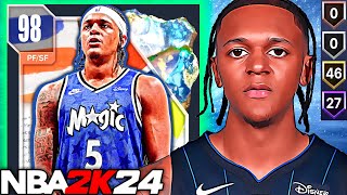 GALAXY OPAL PAOLO BANCHERO GAMEPLAY! DOES HE MAKE THE SEASON PASS WORTH BUYING IN NBA 2K24 MyTEAM?