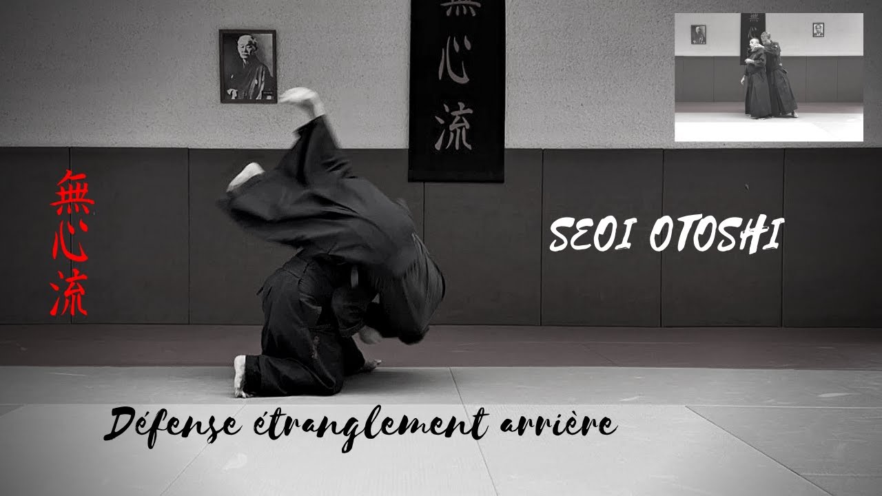 Mushin ryu Ju jitsu : Ushiro jime, seoi otoshi.