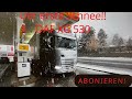 Der erste Schnee! DAF XG 530