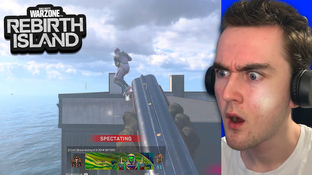 SPECTATING SHOTGUNS AND SNIPERS ONLY on REBIRTH ISLAND in WARZONE