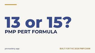 PERT Formula for the PMP Exam: (O + 4M + P) / 6 Explained (2026)