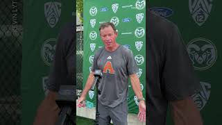 Jim Mora explains what competitive maturity means for Colorado State