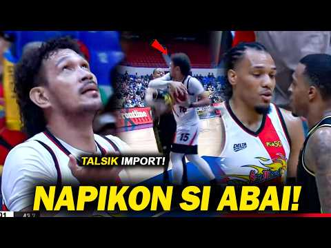 NAPIKON NA SI FAJARDO! Talsik Import ng TNT! Sobrang Intense ng Laban ng SMB at TNT!