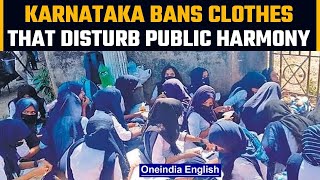 Karnataka Hijab Row State Government Ban Clothes That Disturb Public Harmony Oneindia News